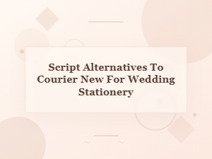 Elegant Handwritten Fonts for Wedding Invitations