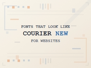 Modern Monospace Alternatives for Web Design